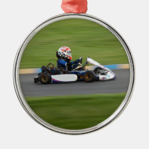 Adorno Metálico Carreras de Kart
