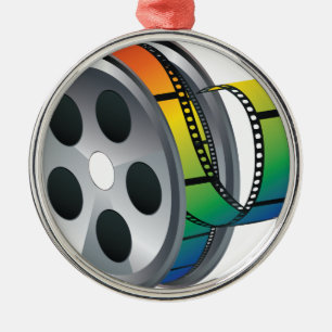 Adorno Metálico Carrete 2 de la película