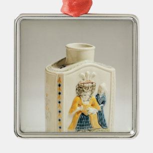 Adorno Metálico Carrito de té de Prattware