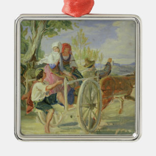 Adorno Metálico Carro italiano