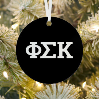 Adorno Metálico Cartas de Phi Sigma Kappa