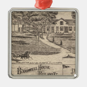 Adorno Metálico Casa Bardwell en Rutland Vermont