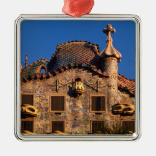Adorno Metálico Casa Batilo, Arquitectura de Gaudí, Barcelona,