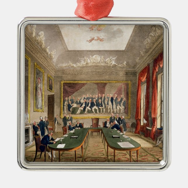 Adorno Metálico Casa de la trinidad (Frente)