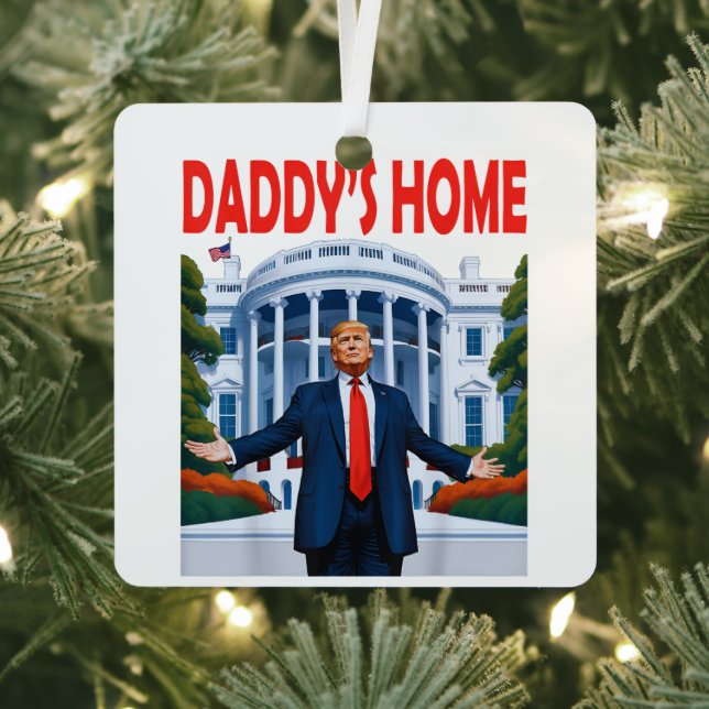 Adorno Metálico Casa de Trump Daddys (in situ)