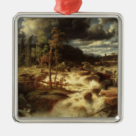 Adorno Metálico Cascada en Suecia (por Marcus Larson)