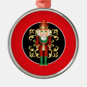 Adorno Metálico Cascanueces Navideño