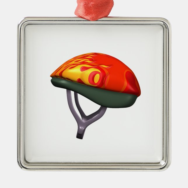 Adorno Metálico Casco de la bicicleta (Frente)