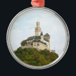 Adorno Metálico Castillo<br><div class="desc">Marksburg, fortaleza sobre la ciudad de Braubach en Renania-Palatinado, Alemania, el único castillo medieval del Rin Medio que nunca ha sido destruido.</div>