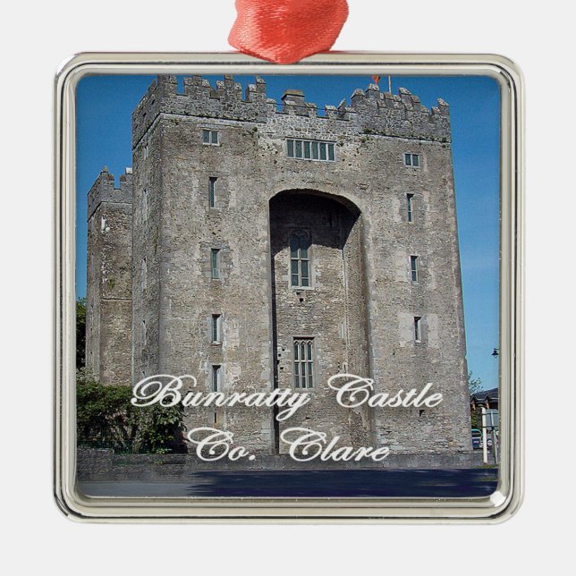 Adorno Metálico Castillo Bunratty, irlandés, irlandés (Frente)
