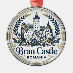 Adorno Metálico Castillo de Bran Rumania