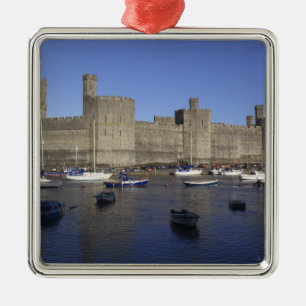 Adorno Metálico Castillo de Caernarfon, Gwynedd, Gales (RF)