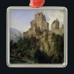 Adorno Metálico Castillo de Eltz<br><div class="desc">Castillo el | de Eltz por la ubicación del arte de Domingo II Quaglio el |: Hamburguesa Kunsthalle,  número de colección alemán de la imagen del artista el | de Hamburgo,  Alemania el |: XKH234222</div>