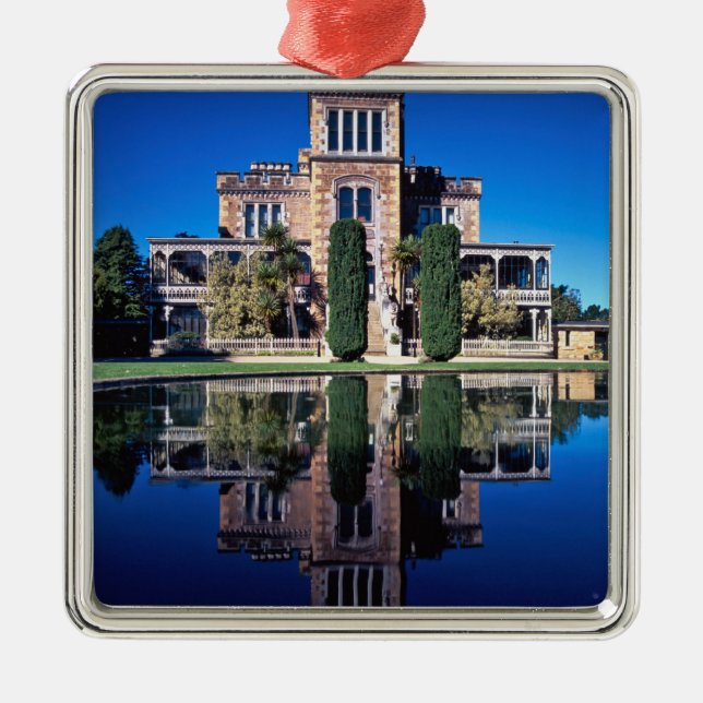 Adorno Metálico Castillo de Larnach, Dunedin, Nueva Zelanda (Frente)