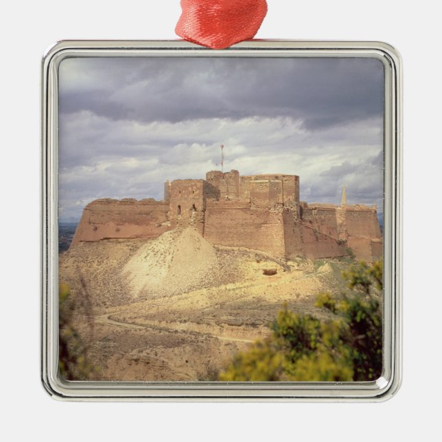 Adorno Metálico Castillo de Monzon, donde rey James pasó su (Frente)