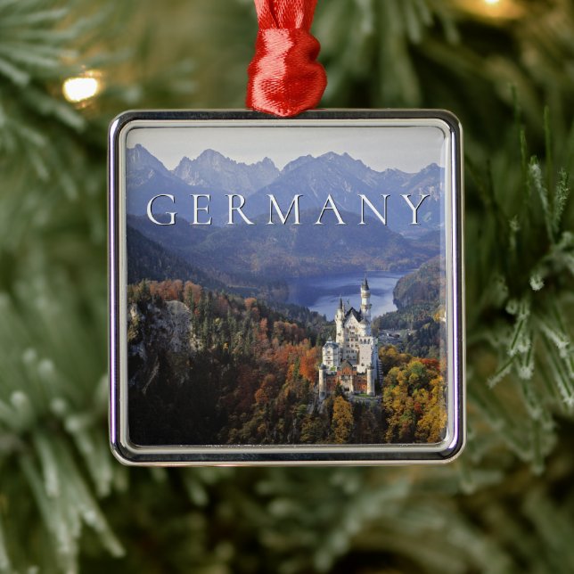 Adorno Metálico Castillo de Neuschwanstein | Alemania, Baviera (Árbol)