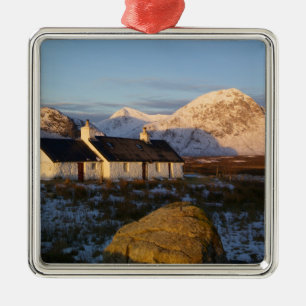 Adorno Metálico Castillo de Roca Negra, Glencoe, Tierras Altas, Es