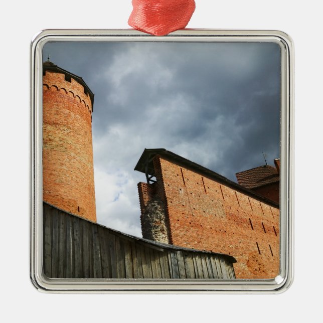 Adorno Metálico Castillo de Turaida, Sigulda, Letonia (Frente)