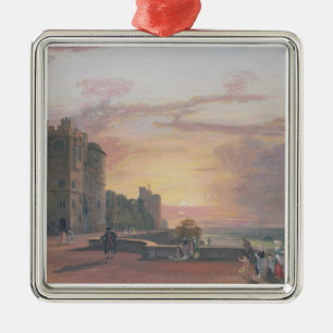 Adorno Metálico Castillo de Windsor: Terraza del norte que mira