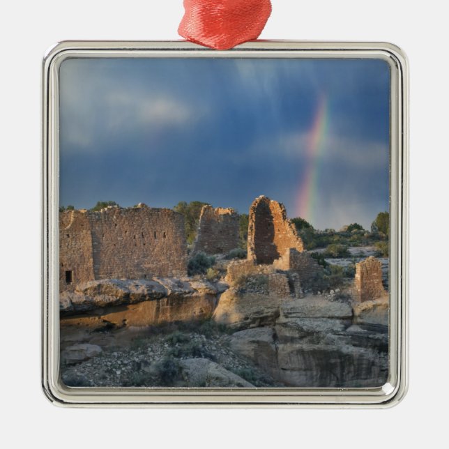 Adorno Metálico Castillo Hovenweep, Monumento Nacional Hovenweep, (Frente)