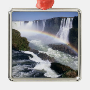 Adorno Metálico Cataratas del Iguazú, Estado de Paraná, Brasil. Vi