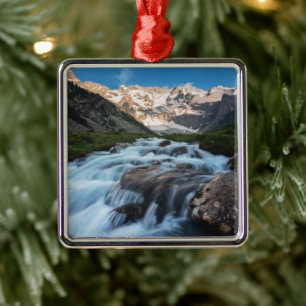 Adorno Metálico Cataratas   Lago Aviolo, Italia