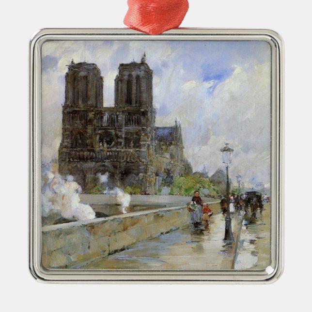 Adorno Metálico Catedral de Notre Dame (París, Francia) (Arte de é (Frente)