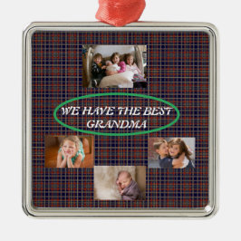 Adorno Metálico Celebra a tu abuela especial