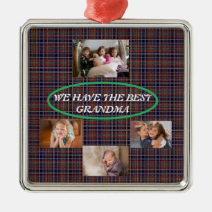 Adorno Metálico Celebra a tu abuela especial