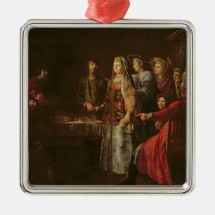 Adorno Metálico Celebración del acuerdo de la boda, 1777