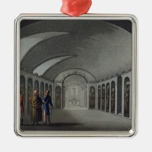 Adorno Metálico Cementerio curioso debajo del monasterio del