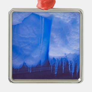 Adorno Metálico Cementerio de icebergs de Pleneau, Antártida: Azul