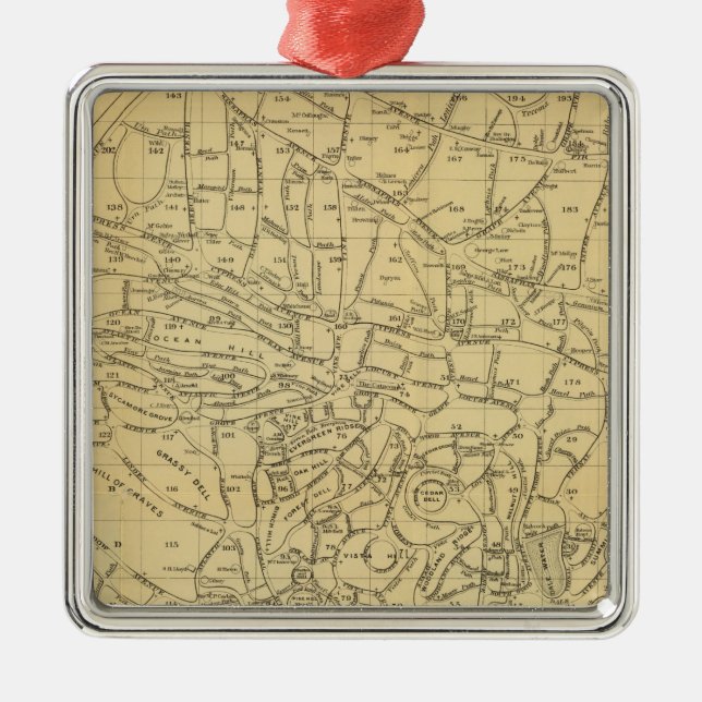 Adorno Metálico Cementerio de madera verde (Frente)