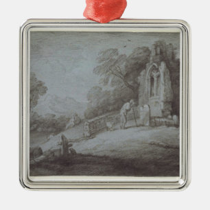 Adorno Metálico Cementerio de Thomas Gainsborough el   con la