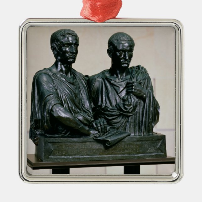 Adorno Metálico Cenotafio del Gracchi, 1853 (Frente)