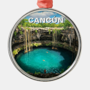 Adorno Metálico Cenote Centro de Viajes Cancun México