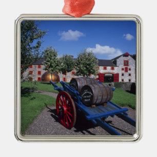 Adorno Metálico Centro de Patrimonio de Whisky Jamesons, Midleton,