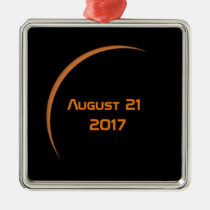 Adorno Metálico Cerca Del Máximo 21 De Agosto De 2017 Eclipse Parc