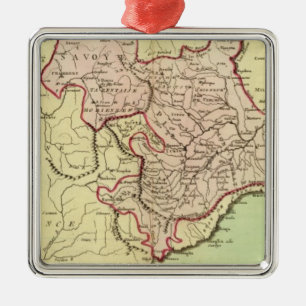 Adorno Metálico Cerdeña, Francia, Italia