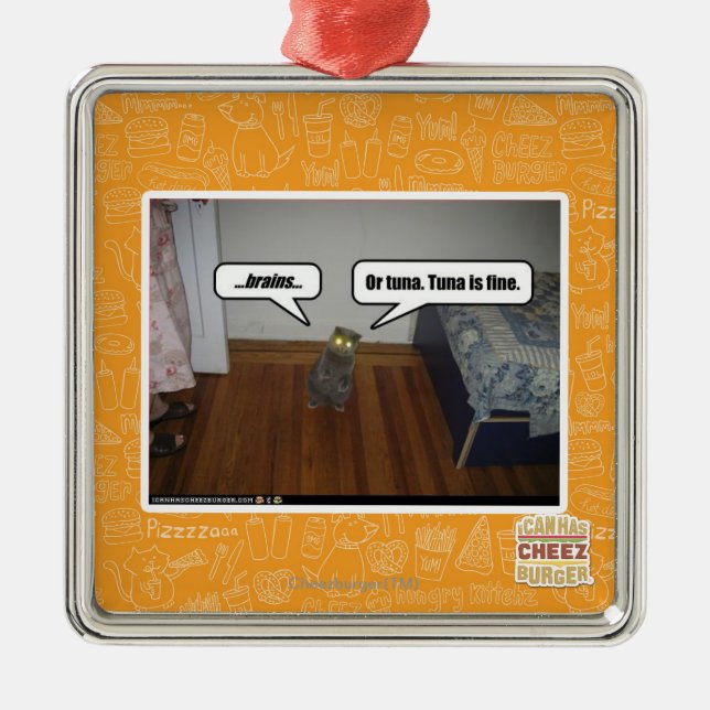 Adorno Metálico cerebros (Frente)