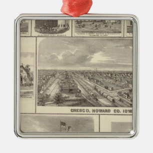 Adorno Metálico Cervecería de Eagle, Cedar Rapids