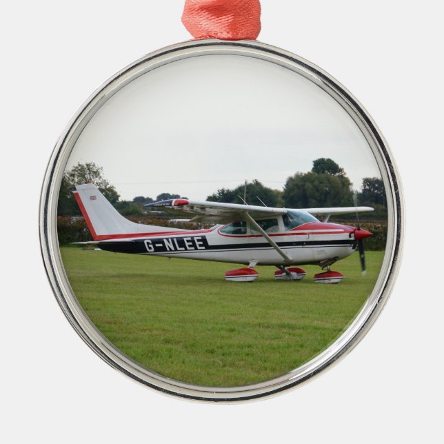 Adorno Metálico Cessna 182Q (Frente)