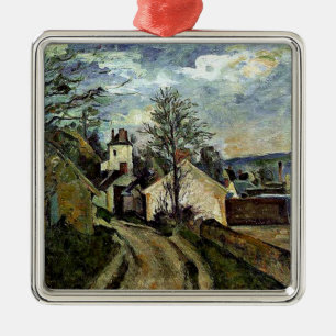 Adorno Metálico Cezanne - Casa del Dr. Gachet en Auvers