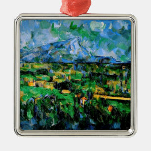 Adorno Metálico Cezanne - Mont Sainte Victoire