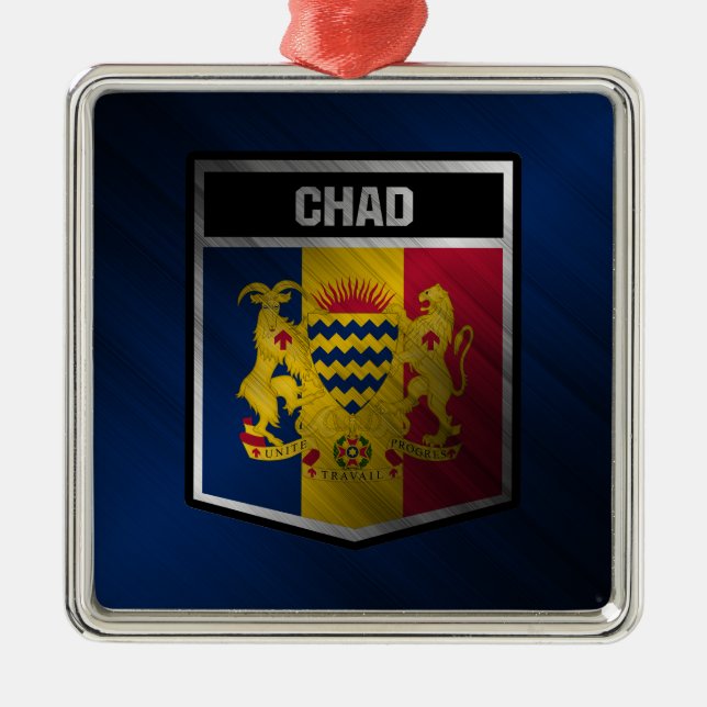 Adorno Metálico Chad (Frente)