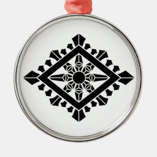 Adorno Metálico chakra dharma rómbico