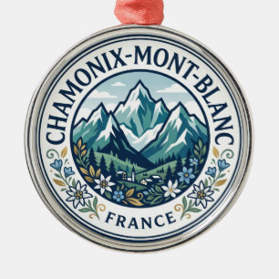 Adorno Metálico Chamonix-Mont-Blanc Francia