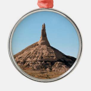Adorno Metálico Chapitel de la roca de la chimenea de Scottsbluff