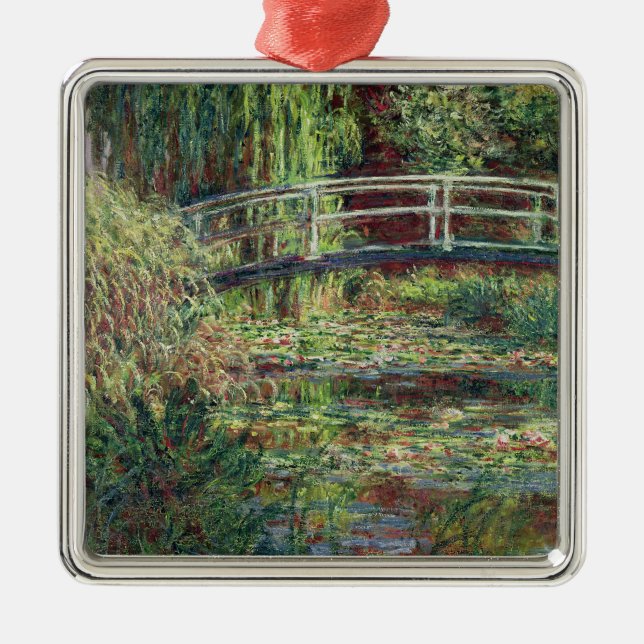 Adorno Metálico Charca de Claude Monet el | Waterlily: Harmony (Frente)