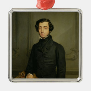 Adorno Metálico Charles-Alexis-Henri Clerel de Tocqueville 1850